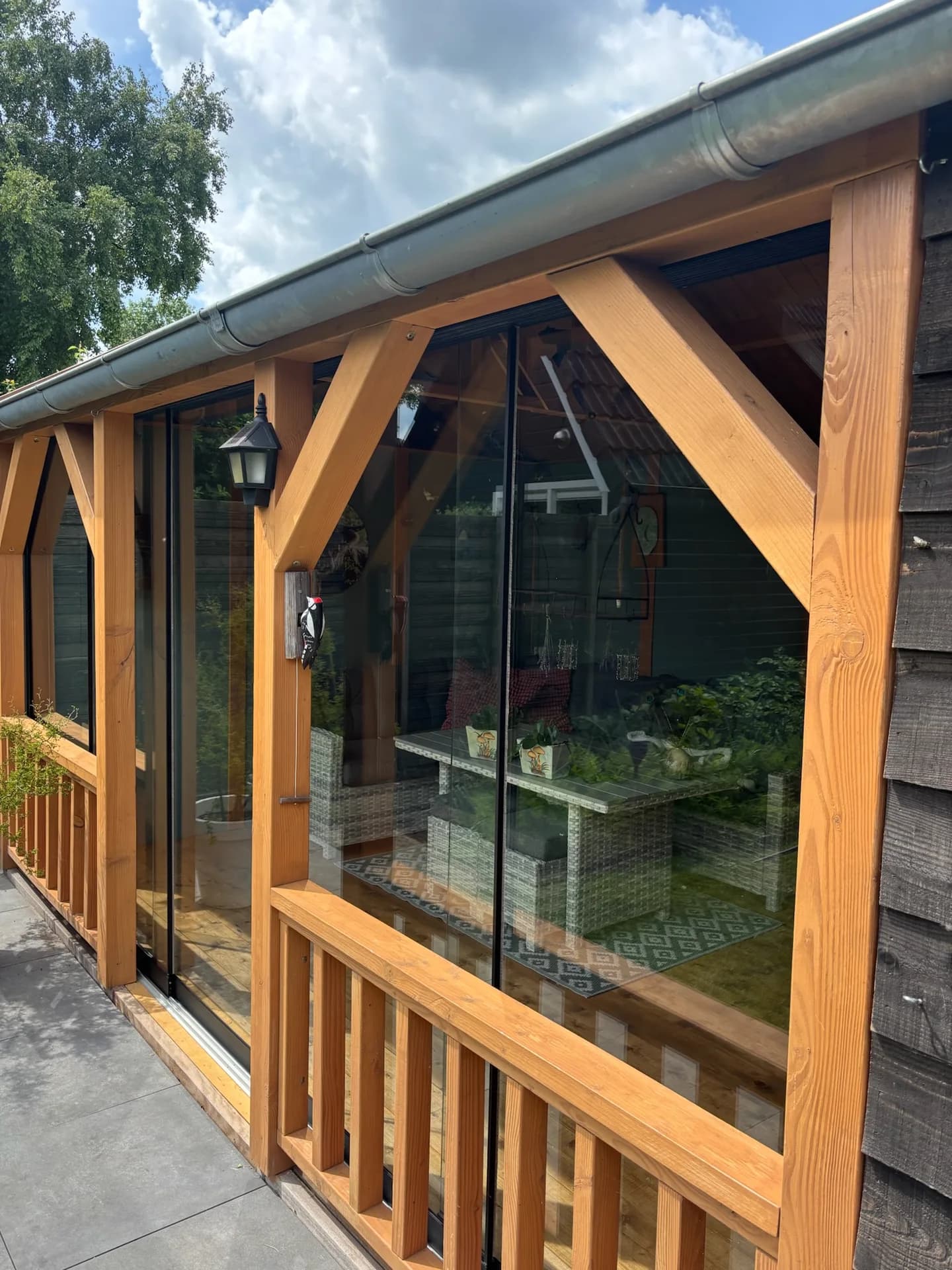 Glazen schuifwanden – maatwerk van Hospes Hout, foto 6